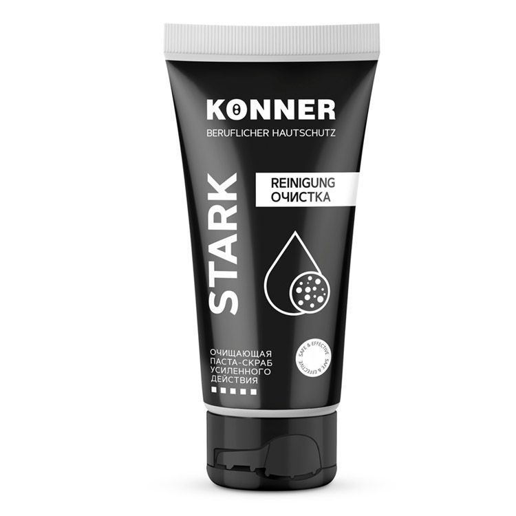 Паста-скраб с минеральным абразивом для очистки кожи рук и тела "KÖNNER STARK"  KN061  200 мл цена